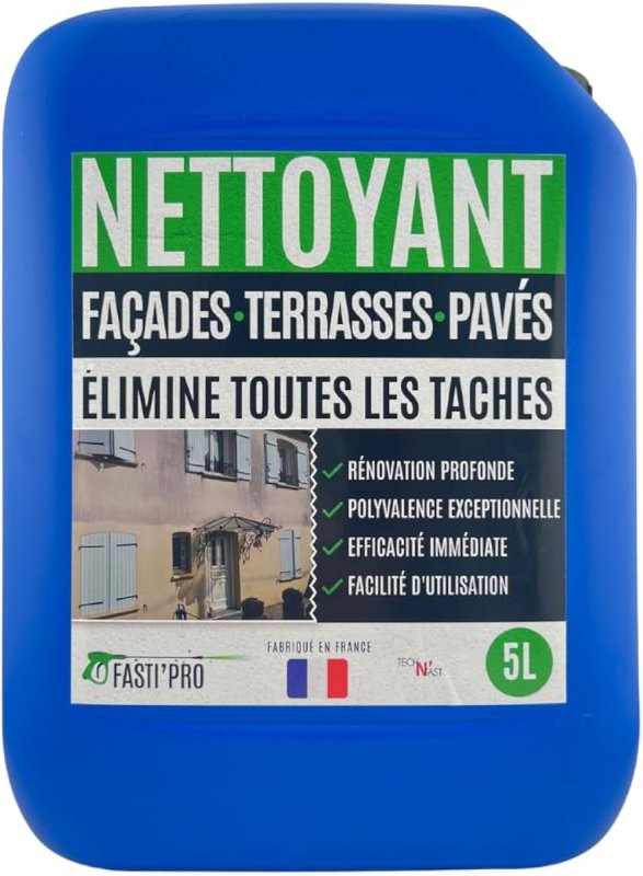Nettoyant façade et terrasse
