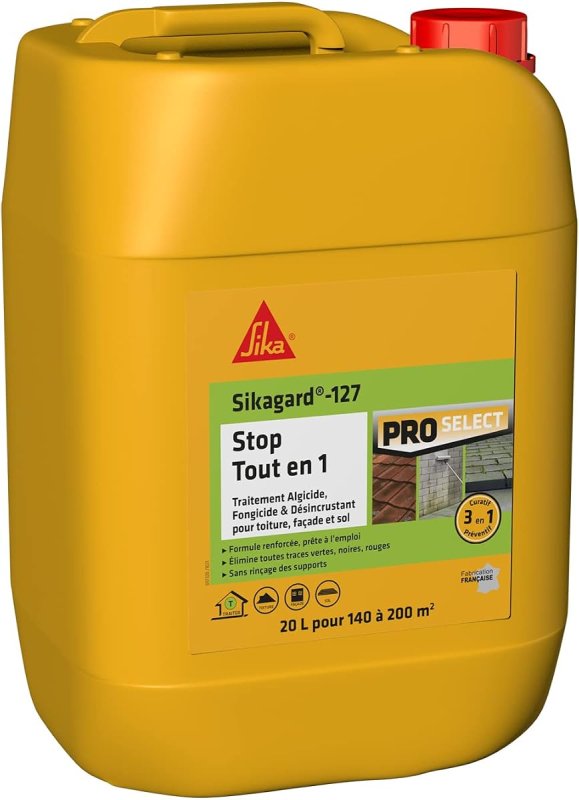 Sikagard-127 traitement algicide et fongicide tout-en-un
