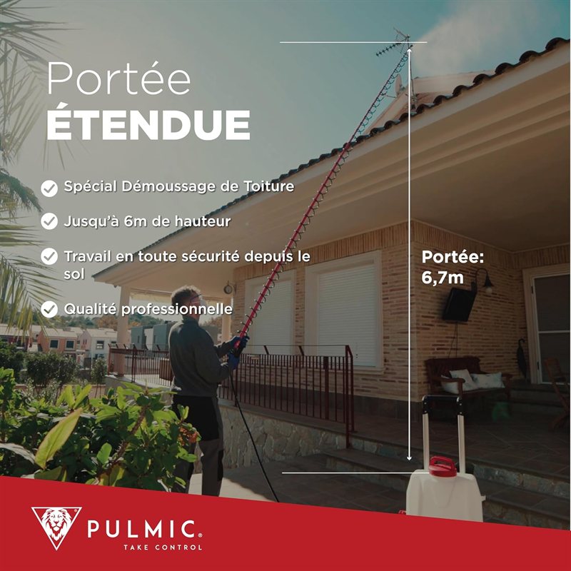 Lance télescopique Pulmic 5 m — visuel 4 sur 10