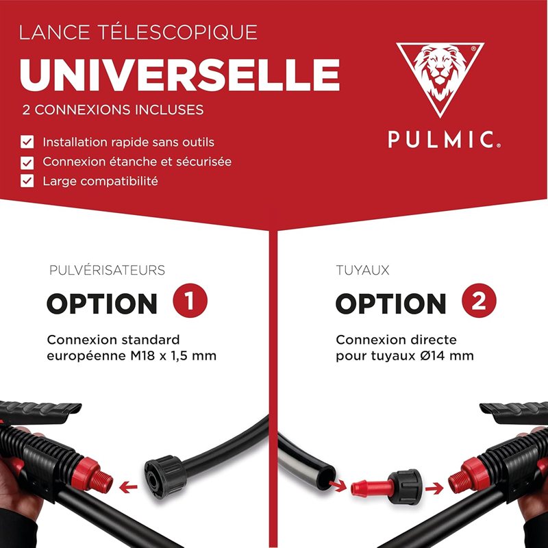 Lance télescopique Pulmic 5 m — visuel 5 sur 10