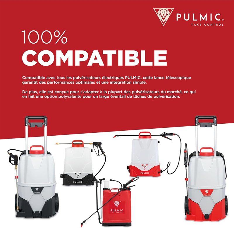 Lance télescopique Pulmic 5 m — visuel 9 sur 10