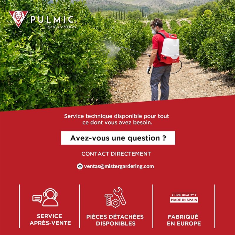 Pulmic Pegasus 15 L électrique — visuel 11 sur 11