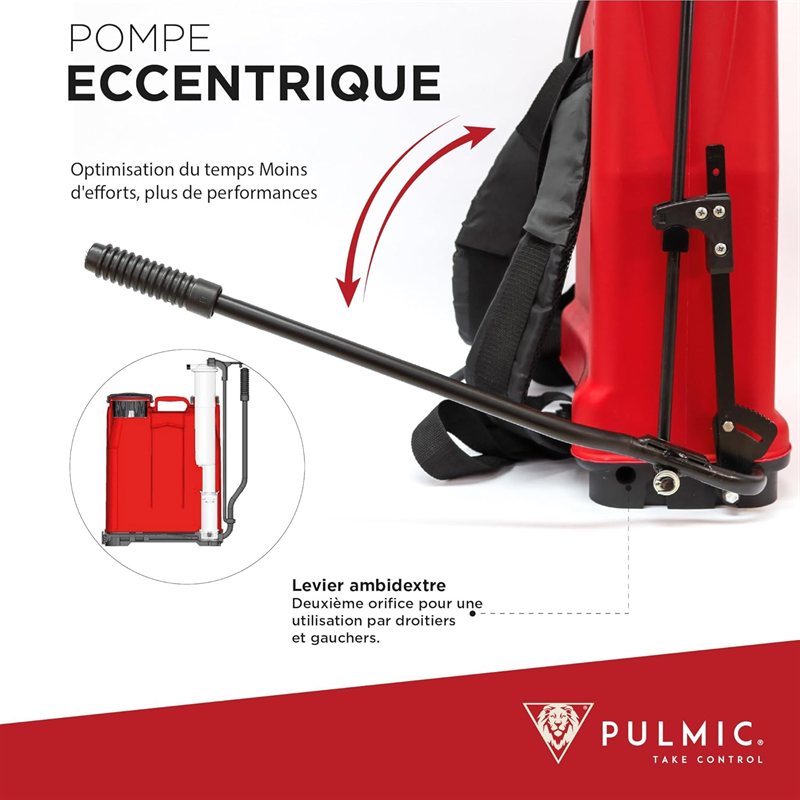 Pulmic Pulvérisateur Manuel à Dos 16 L — visuel 5 sur 10
