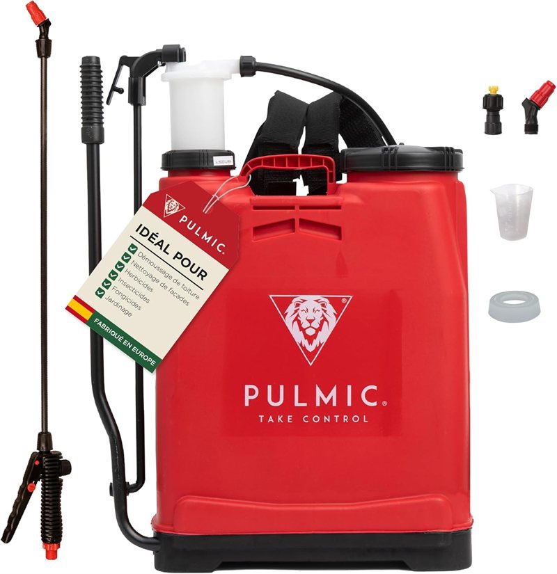Pulmic Pulvérisateur Manuel à Dos 16 L