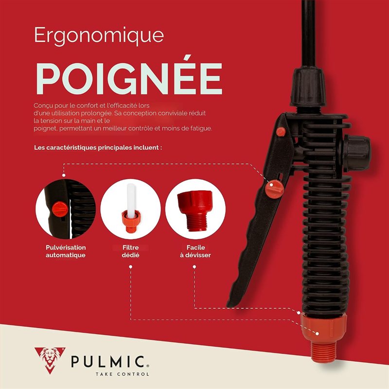 Pulmic Pulvérisateur Batterie 35 L — visuel 6 sur 9