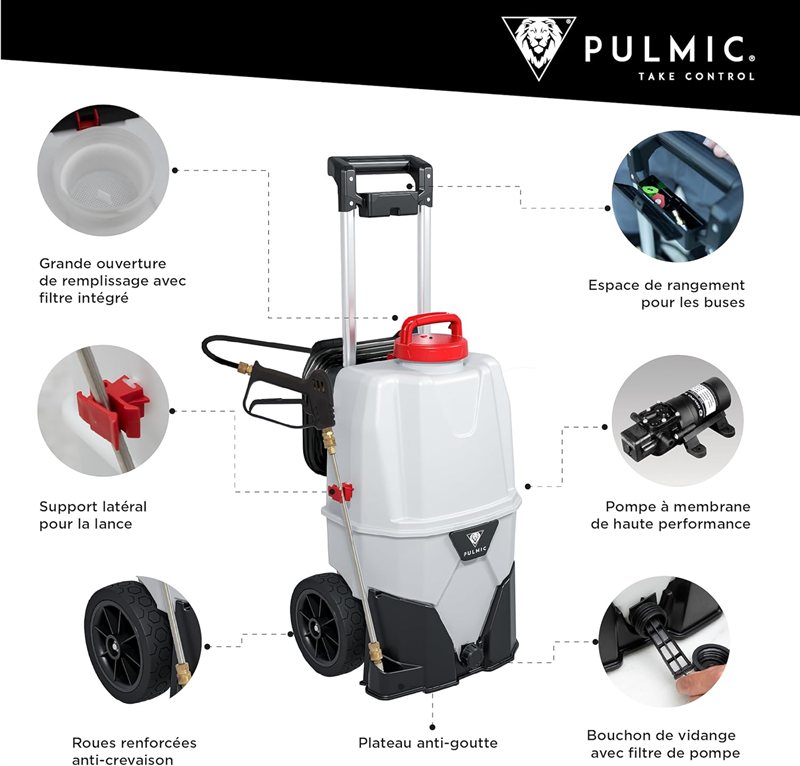 Pulmic électrique toiture/façades 10 m sur roues — visuel 6 sur 10