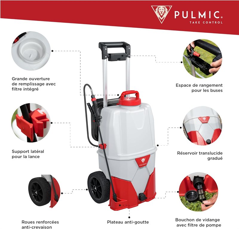 Kit Premium Pulmic 35 L + Lance 5 m — visuel 3 sur 9