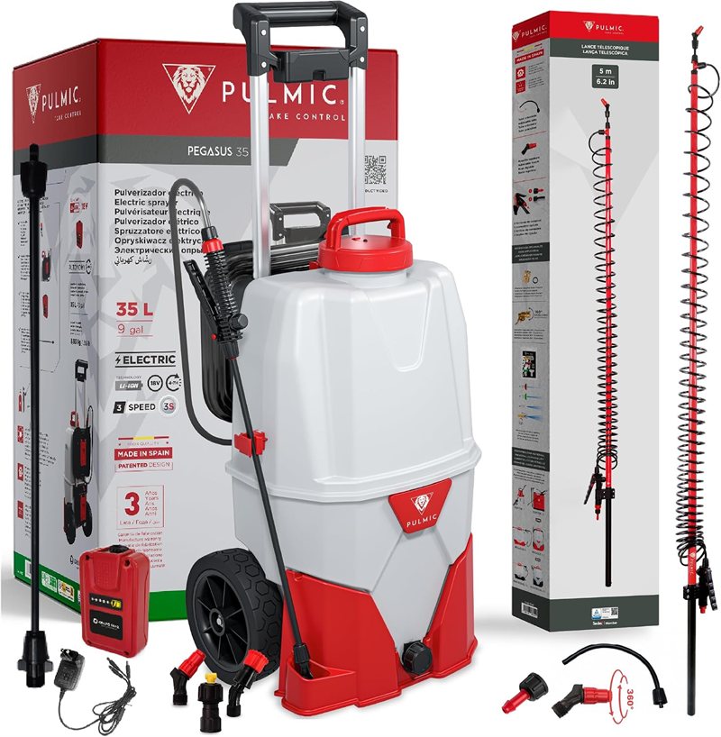 Kit Premium Pulmic 35 L + Lance 5 m