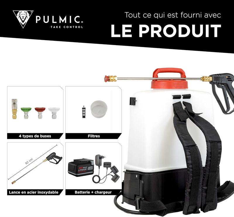 Pulmic Pegasus 15 électrique 15 L — visuel 6 sur 10