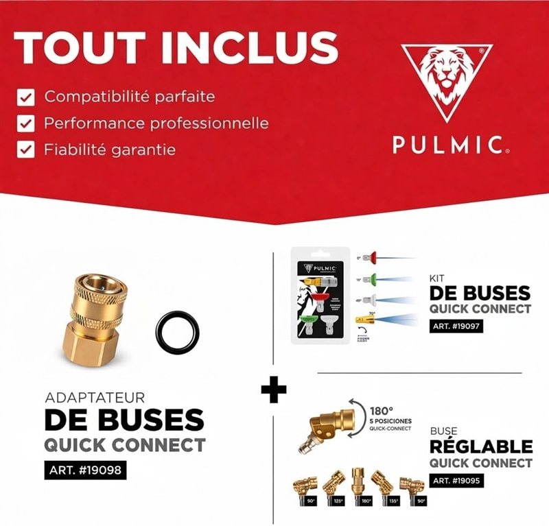 Kit Pulvérisateur Professionnel Pulmic 5 m — visuel 4 sur 5
