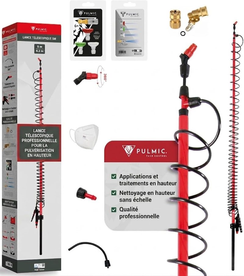 Kit Pulvérisateur Professionnel Pulmic 5 m